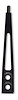 TPBSL-002-BLK 8 in. Billet Extended Shift Lever [Black Anodized] - image 1