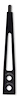 TPBSL-003-BLK 10 in. Billet Extended Shift Lever [Black Anodized]