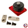 Revolver Lock Short Throw Shifter for Tremec T56 Magnum Mid-Shift, 48-Position Adjustable, 1.5 in. Offset [Red Anodized] - image 4