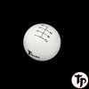 TPBSK-003 6-Speed Shifter Ball, White - image 2