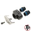 TPSIDFRAK Single Inlet Dual Fuel Rail Adapter Kit for Holley Fuel Rails (Pair) - image 3