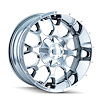 8015-2178C Warrior 8015 Wheel [Size: 20" x 10"] Chrome Finish