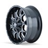8015-2976M18 Warrior 8015 Wheel [Size: 20" x 9"] Gloss Black Milled   Finish - image 2
