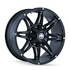 8090-7970MB Rampage  8090 Wheel [Size: 17" x 9"] Matte Black Finish - image 1