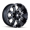 8103-22276M Fierce 8103 Wheel [Size: 22" x 12"] Gloss Black Milled   Finish - image 1