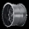 8107-2176BM Cogent 8107 Wheel [Size: 20" x 10"] Gloss Black Milled   Finish - image 2