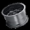 8107-2981BM Cogent 8107 Wheel [Size: 20" x 9"] Gloss Black Milled Finish - image 3