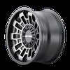 8113-2981TM Cortex 8113 Wheel [Size: 20" x 9"] Matte Black Machined Finish - image 2