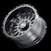 8114-2170BM Utopia 8114 Wheel [Size: 20" x 10"] Gloss Black Milled Finish - image 3