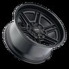 8117-2281MB Hermosa 8117 Wheel [Size: 20" x 12"] Matte Black Finish - image 2