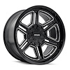 8117-2937BM Hermosa 8117 Wheel [Size: 20" x 9"] Gloss Black Milled Finish - image 1