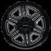 8117-2937BM Hermosa 8117 Wheel [Size: 20" x 9"] Gloss Black Milled Finish - image 3
