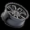 8118-2937BM Ordinance 8118 Wheel [Size: 20" x 9"] Gloss Black Milled Finish - image 2