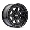 8306-7883MB Ridgeline 8306 Wheel [Size: 17" x 8.50"] Satin Black Finish