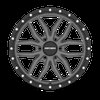 8310-2936MGT 8310 VECTOR Wheel [Size: 20"x9"] Matte Gunmetal w/Black Lip Finish - image 2