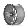 8310-2978MGT 8310 VECTOR Wheel [Size: 20"x9"] Matte Gunmetal w/Black Lip Finish - image 3