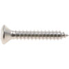 Self Tapping Screw-Stainless Steel-Oval Phillips Head-No. 8 x 1 In. - image 3
