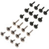 Black And Chrome Trim Screws - image 1