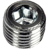 Steel Pipe Plug C.S. Hex 1/4"-18 NPT x 1/2"