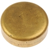 Brass Cup Expansion Plug 1-5/8 In. Height 0.519 - image 1