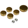 Amc Brass Expansion Plug Kit 5 Expansion Plugs 2 Pipe Plugs - image 1