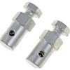 03339 Cable Stops 1/8 in. (qty. 2); Silver - image 1