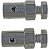 03339 Cable Stops 1/8 in. (qty. 2); Silver - image 2
