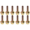 Steel Exhaust Manifold Bolt Kit for 1996-2022 GM, 2001-2022 Dodge, 2001-2014 Chrysler, 2002-2011 Jeep and Other Vehicles