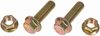 Steel Exhaust Bolt Set, M10x1.25 for 1985-2021 Select BMW, Chevrolet, Geo, Lexus, Pontiac, Scion, Subaru and Toyota Vehicles