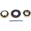 Spindle Nut Kit 5/8-18 Contents Nut Washer Retainer And Cotter Pin - image 1