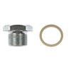090-011 Oil Drain Plug Standard 7/8 in.-18, Head Size 1-1/8 in.; 1962-1971 Jeep - image 1