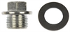 Oil Pan Drain Plug w/Gasket 1970-2017 Universal - image 1