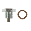 090-177 Magnetic Oil Drain Plug M14-1.25, Head Size 19mm; 2003-2010 Ford; 2005-2011 IC Corporation; 2003-2011 International - image 1