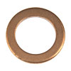095-003 Copper Drain Plug Gasket, Fits 5/8So, 11/16,m18; 1990-1993 Dodge; 1997-2025 Porsche; 1972-1973 Subaru