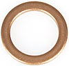 095-004 Copper Drain Plug Gasket, Fits 11/16So, 3/4 - image 1