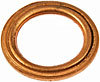 095-014 Crush Drain Plug Gasket, Fits 1/2, M12 So; Buick/Cadillac/Chevrolet/GMC/Oldsmobile/Pontiac/Volkswagen