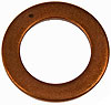 COPPER DRAIN PLUG GASKET - image 1