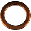095-025 Copper Oil Drain Plug Gasket; 1994 Plymouth, 1976-1995 Volvo - image 2