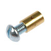 WIRE STOP 1/4 BRASS - image 1