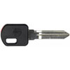 Ignition lock key with transponder - image 1