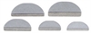Woodruff Keys Includes 1 each of the following sizes: 3/32" x 1/2"