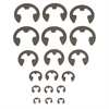 Steel E-Clip Assortment Includes 3 each: 1/4", 1/8", 3/16", 3/32", 3/8", 7/16" - image 1