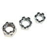 Slotted Hex Nut Assortment Thread Sizes: 1/2"-20, 9/16"-18, 5/8"-18 - image 1
