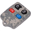 13607GYC Keyless Remote Case; 1995-2016 Ford; 1995-2012 Lincoln; 1995-2011 Mercury