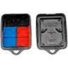 13607GYC Keyless Remote Case; 1995-2016 Ford; 1995-2012 Lincoln; 1995-2011 Mercury - image 3