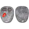Keyless Remote Case Replacement Gray Digital Camouflage - image 2