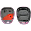 13622PKC Keyless Remote Case; 2002 Cadillac; 1998-2004 Chevrolet; 1998-2004 GMC - image 3