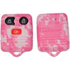 Keyless Remote Case Replacement Pink Digital Camouflage - image 2