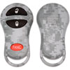 Keyless Remote Case Replacement Gray Digital Camouflage - image 2