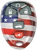Keyless Remote Case American Flag - image 1